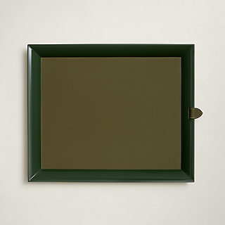 トレー 《アトリウム》 GM - グリーン | Hermès - エルメス-公式サイト